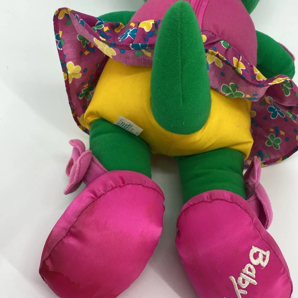 Baby Bop Barney & Friends 1992 Vintage Talk n Dress‎ Good Working Condition